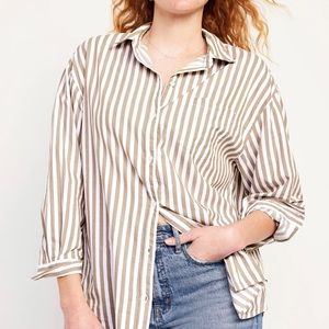 Old Navy Boyfriend Shirt